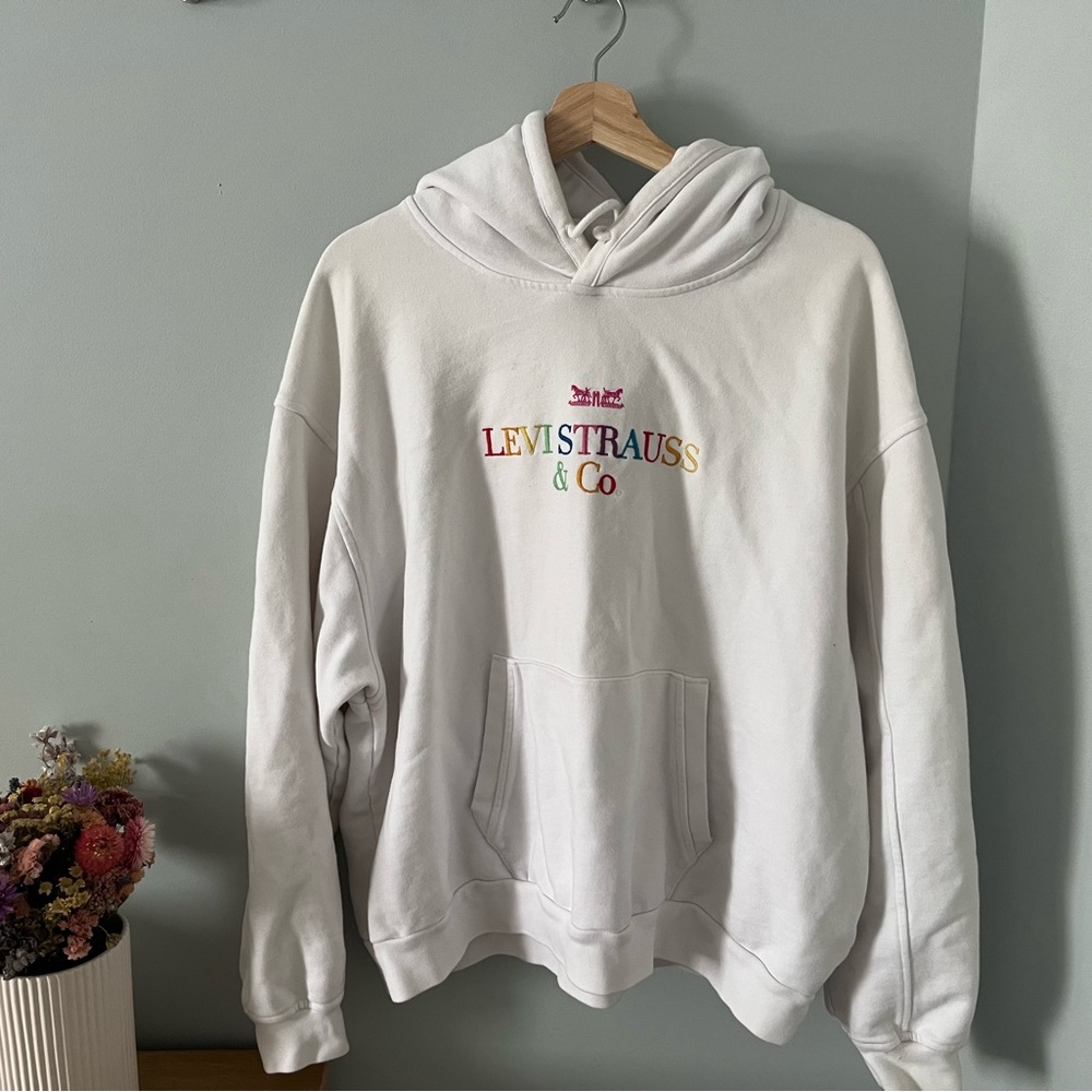 Levi's White Hoodie
